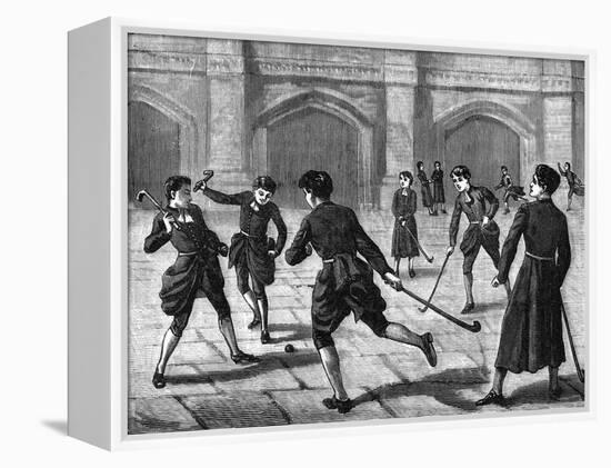 Christ's Hospital Hockey-null-Framed Stretched Canvas