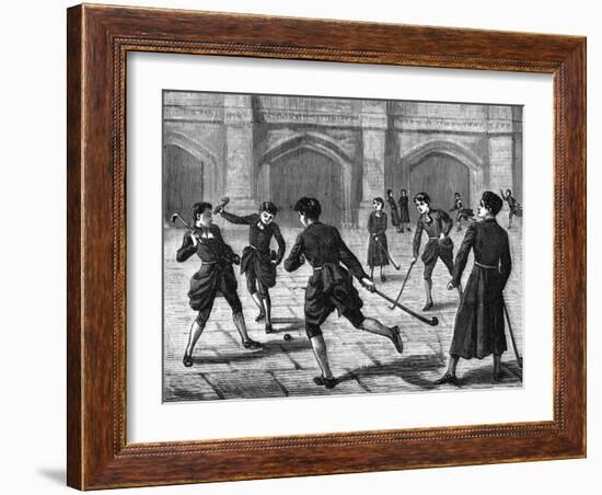 Christ's Hospital Hockey-null-Framed Art Print