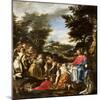 Christ Served by Angels, C.1695-Sebastiano Ricci-Mounted Giclee Print