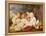 Christ, St. John, an Angel and a Little Girl-Rubens and Snyders-Framed Premier Image Canvas