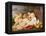 Christ, St. John, an Angel and a Little Girl-Rubens and Snyders-Framed Premier Image Canvas