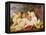 Christ, St. John, an Angel and a Little Girl-Rubens and Snyders-Framed Premier Image Canvas