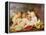 Christ, St. John, an Angel and a Little Girl-Rubens and Snyders-Framed Premier Image Canvas