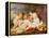 Christ, St. John, an Angel and a Little Girl-Rubens and Snyders-Framed Premier Image Canvas