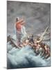 Christ Stilling the Tempest-Christian W. E. Dietrich-Mounted Premium Giclee Print