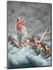 Christ Stilling the Tempest-Christian W. E. Dietrich-Mounted Premium Giclee Print