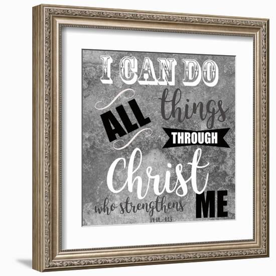 Christ Strengthens-Taylor Greene-Framed Art Print