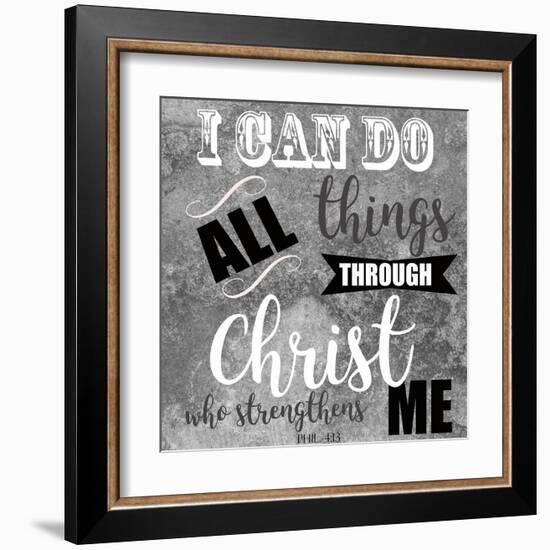 Christ Strengthens-Taylor Greene-Framed Art Print