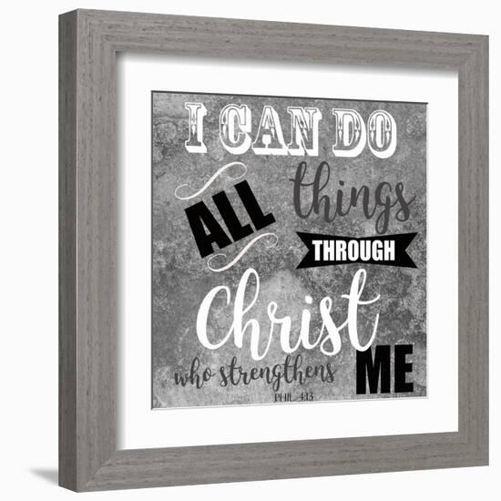 Christ Strengthens-Taylor Greene-Framed Art Print