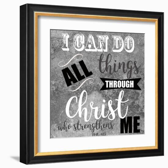 Christ Strengthens-Taylor Greene-Framed Art Print