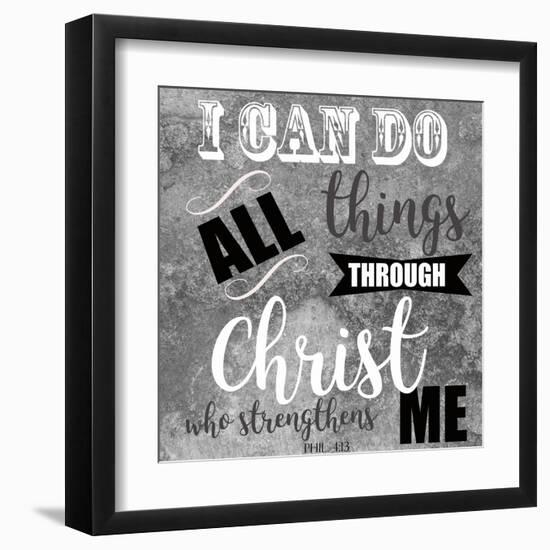Christ Strengthens-Taylor Greene-Framed Art Print