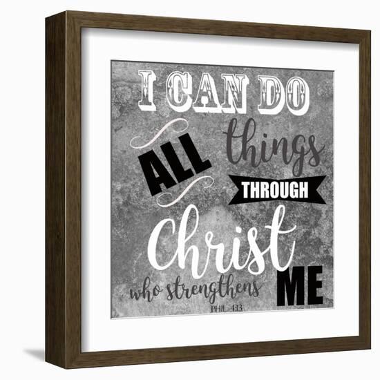 Christ Strengthens-Taylor Greene-Framed Art Print