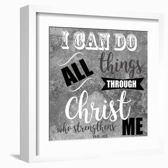 Christ Strengthens-Taylor Greene-Framed Art Print