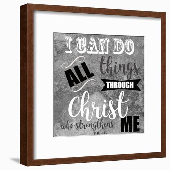 Christ Strengthens-Taylor Greene-Framed Art Print