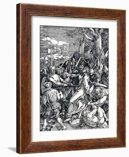 Christ Taken Captive, 1510-Albrecht Dürer-Framed Giclee Print