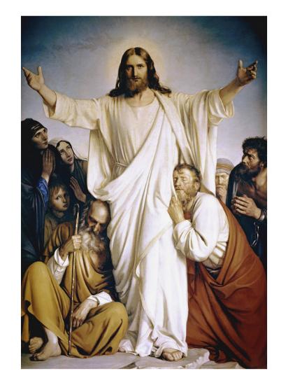 Christ The Consoler Giclee Print Carl Bloch Art Com
