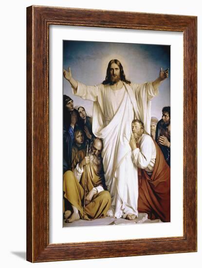 Christ the Consoler-Carl Bloch-Framed Giclee Print