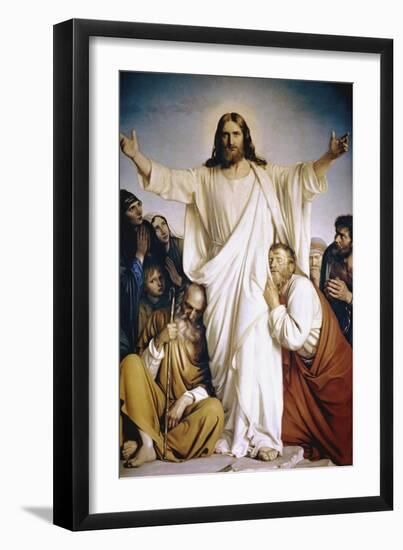 Christ the Consoler-Carl Bloch-Framed Giclee Print