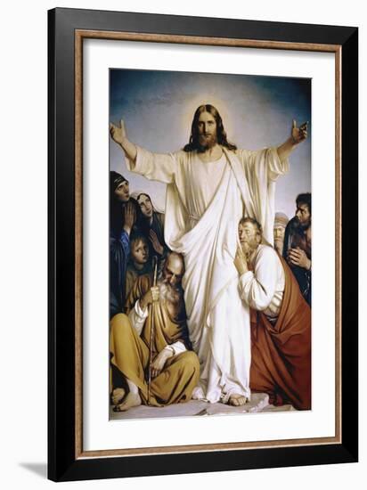 Christ the Consoler-Carl Bloch-Framed Giclee Print