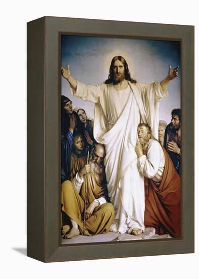 Christ the Consoler-Carl Bloch-Framed Premier Image Canvas