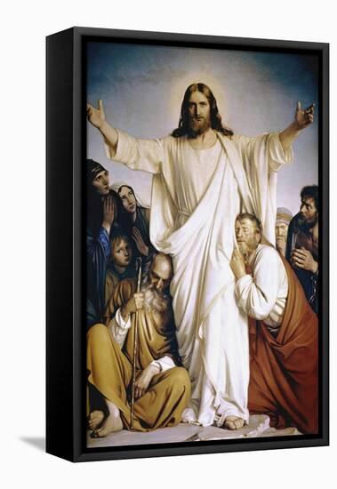 Christ the Consoler-Carl Bloch-Framed Premier Image Canvas