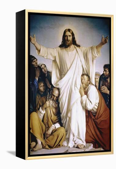 Christ the Consoler-Carl Bloch-Framed Premier Image Canvas