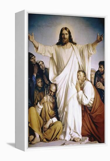 Christ the Consoler-Carl Bloch-Framed Premier Image Canvas