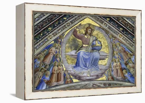 Christ the Judge Amongst Angels, 1447-Fra Angelico-Framed Premier Image Canvas