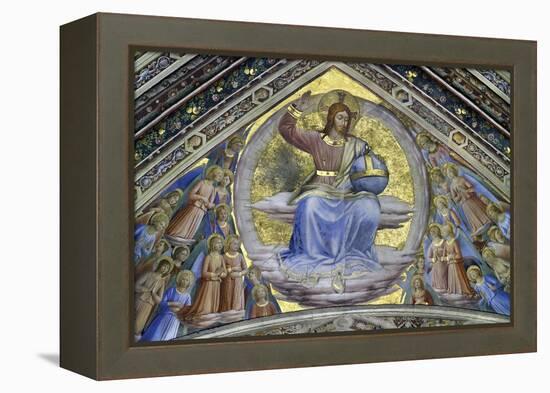 Christ the Judge Amongst Angels, 1447-Fra Angelico-Framed Premier Image Canvas