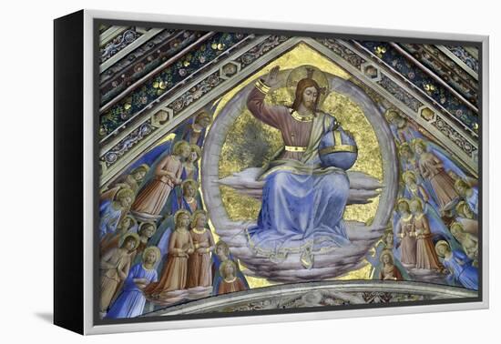 Christ the Judge Amongst Angels, 1447-Fra Angelico-Framed Premier Image Canvas