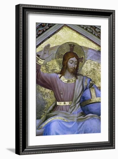 Christ the Judge Amongst Angels, Detail with Christ, 1447-Fra Angelico-Framed Giclee Print