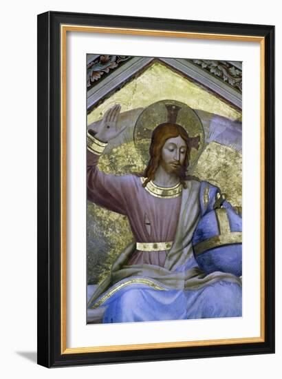 Christ the Judge Amongst Angels, Detail with Christ, 1447-Fra Angelico-Framed Giclee Print