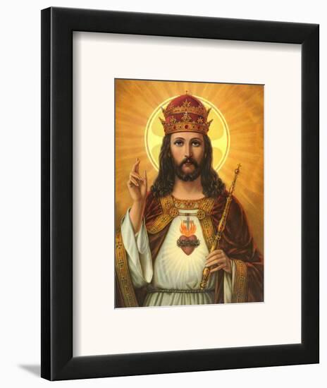 Christ the King-null-Framed Art Print