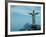 Christ the Redeemer on Corcovado Mountain, Rio De Janeiro, November 2004-null-Framed Photographic Print