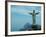 Christ the Redeemer on Corcovado Mountain, Rio De Janeiro, November 2004-null-Framed Photographic Print