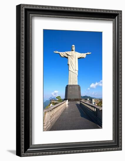 Christ The Redeemer Statue In Rio De Janeiro In Brazil-OSTILL-Framed Photographic Print