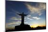 Christ The Redeemer Statue In Rio De Janeiro In Brazil-luiz rocha-Mounted Photographic Print