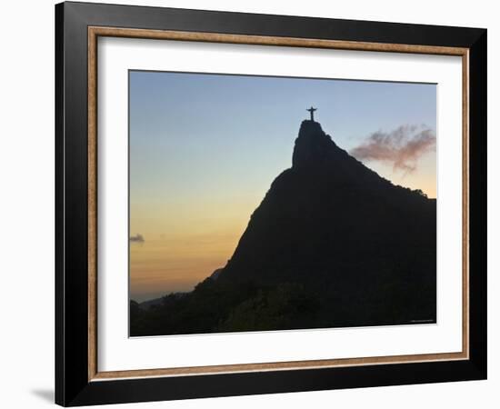 Christ the Redeemer Statue, Rio de Janeiro, Brazil-Demetrio Carrasco-Framed Photographic Print