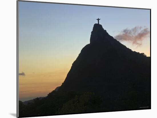 Christ the Redeemer Statue, Rio de Janeiro, Brazil-Demetrio Carrasco-Mounted Photographic Print