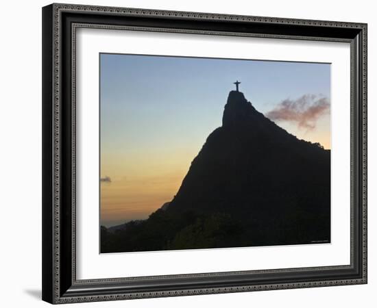 Christ the Redeemer Statue, Rio de Janeiro, Brazil-Demetrio Carrasco-Framed Photographic Print