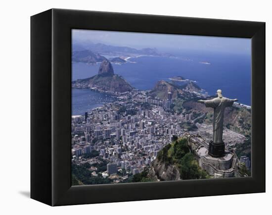 Christ the Redeemer Statue Rio de Janeiro, Brazil-null-Framed Premier Image Canvas