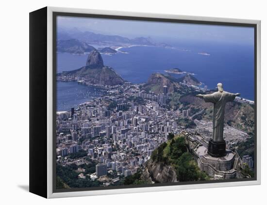 Christ the Redeemer Statue Rio de Janeiro, Brazil-null-Framed Premier Image Canvas