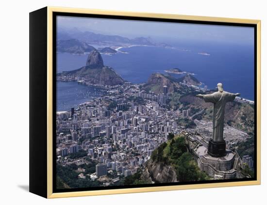 Christ the Redeemer Statue Rio de Janeiro, Brazil-null-Framed Premier Image Canvas