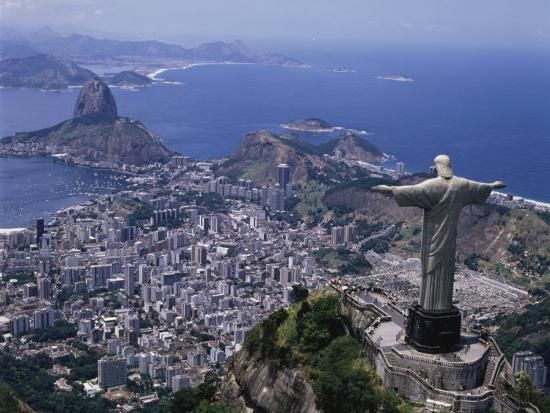 Christ The Redeemer Statue Rio De Janeiro Brazil Photographic Print Art Com Christ The Redeemer Statue Rio De Janeiro Brazil Photographic Print Art Com
