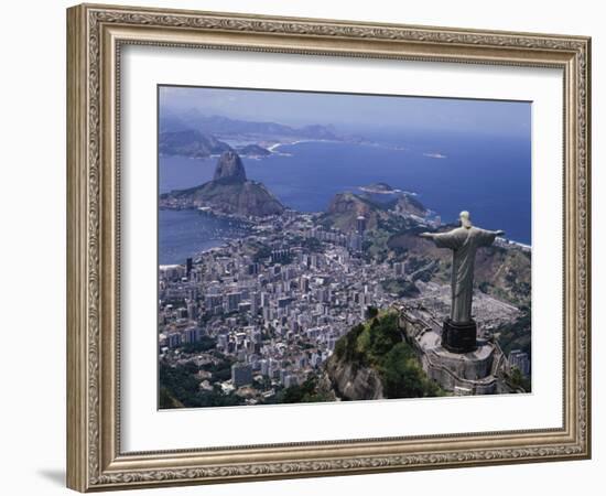 Christ the Redeemer Statue Rio de Janeiro, Brazil-null-Framed Photographic Print
