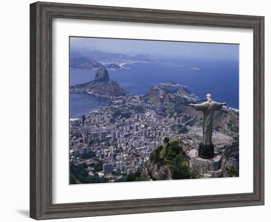 Christ the Redeemer Statue Rio de Janeiro, Brazil-null-Framed Photographic Print