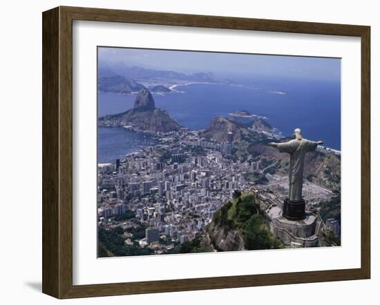 Christ the Redeemer Statue Rio de Janeiro, Brazil-null-Framed Photographic Print