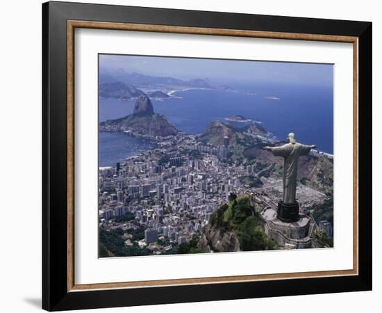 Christ the Redeemer Statue Rio de Janeiro, Brazil-null-Framed Photographic Print