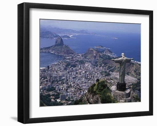 Christ the Redeemer Statue Rio de Janeiro, Brazil-null-Framed Photographic Print