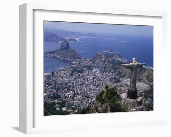 Christ the Redeemer Statue Rio de Janeiro, Brazil-null-Framed Photographic Print